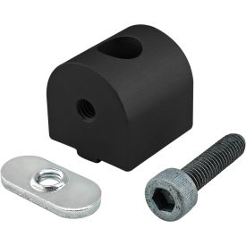 80/20® 25 Series 90 Degree Structural Pivot Nub Black 25-4188-BLACK