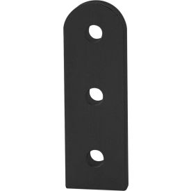 80/20® 25 Series 75mm Standard Straight Structural Pivot Arm Black 25-4196-BLACK