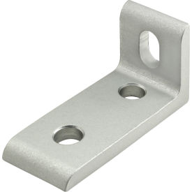 80/20® 25 Series 3 Hole Slotted Inside Corner Bracket Clear 25-4250