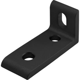 80/20® 25 Series 3 Hole Slotted Inside Corner Bracket Black 25-4250-BLACK