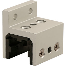 80/20® 25 Series 3 Slot Mount Single Flange Linear Bearing with Brake Holes Clear 25-6415