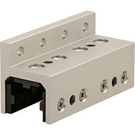 80/20® 25 Series 3 Slot Mount Single Flange Long Standard Linear Bearing w/ Brake Holes Clear 25-6416