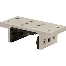 80/20® 25 Series 4 Slot Mount Double Flange Short Standard Linear Bearing w/ Brake Holes Clear 25-6423