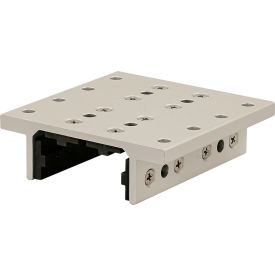 80/20® 25 Series Double Flange Long Standard Linear Bearing with Brake Holes Clear 25-6424