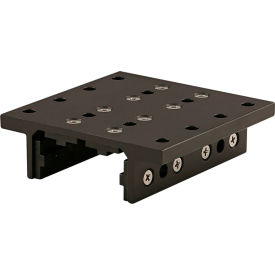 80/20® 25 Series Double Flange Long Standard Linear Bearing with Brake Holes Black 25-6424-BLACK