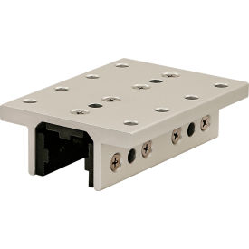 80/20® 25 Series Double Flange Long Standard Linear Bearing w/ Brake Holes Clear 25-6426