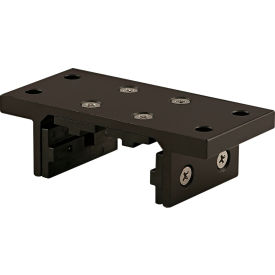 80/20® 25 Series 4 Slot Mount Double Flange Short Standard Linear Bearing Black 25-6723-BLACK