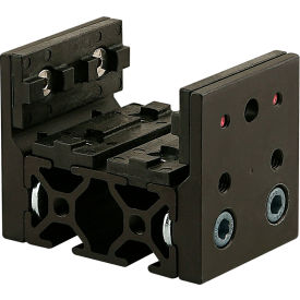 80/20® 25 Series Short Unibearing Assembly on 25-2550 X 47MM Black 25-6731-BLACK
