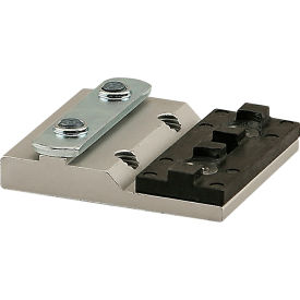 80/20® 25 Series Single Short Unibearing Clear 25-6760