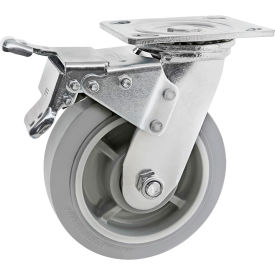 80/20® Fractional & Metric Series Heavy-Duty Flange Mount Swivel Caster w Brake 6