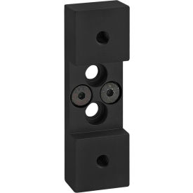 80/20® 10 Series Dual Roller Wheel Bracket Black 2750-BLACK