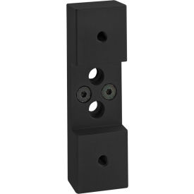 80/20® 15 Series Dual Roller Wheel Bracket Black 2754-BLACK