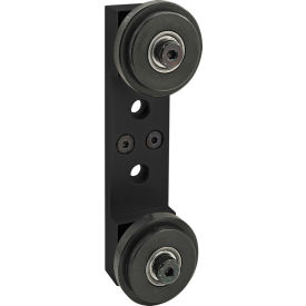 80/20® 15 Series Roller Wheel Bracket with 2280 Black 2758-BLACK