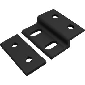 80/20® 30 Series 60mm Single Mesh Retainer w/ Dbl Backing Plate Black 30-2435-BLACK