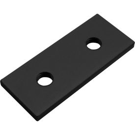 80/20® 30 Series 60mm Double Backing Plate Black 30-2437-BLACK