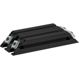 80/20® 30 30 Series -3060 X 160mm 45 Degree Support Black Anodize 30-2566-BLACK