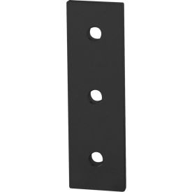 80/20® 30 Series Black 3 Hole Joining Strip 30-4306-BLACK