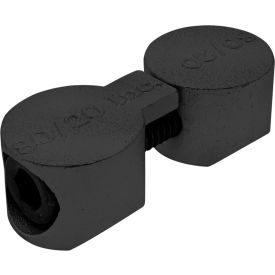 80/20® 10 Series Zinc 10-32 Butt Fastener Black 3369-BLACK