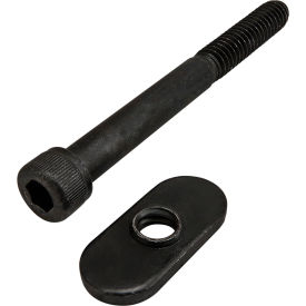 80/20® 1/4-20 x 2.500 Socket Head Cap Screw & Slide-In Economy T-Nut Black Zinc 3434