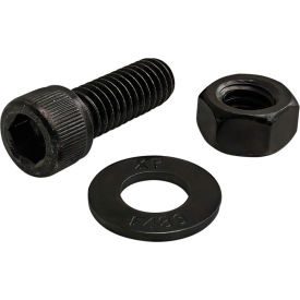 80/20® 5/16-18 x .875 Socket Head Cap Screw w/Washer & Hex Nut Black Zinc 3446