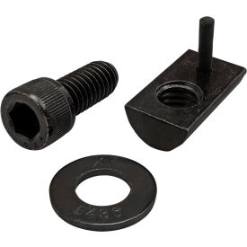 80/20®5/16-18 x .750 Socket Head Cap Screw w/Washer & Roll-In T-Nut w/Flex Handle Black Zinc 3468