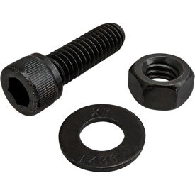 80/20® 5/16-18 x 1.000 Socket Head Cap Screw w/Washer & Hex Nut Black Zinc 3473