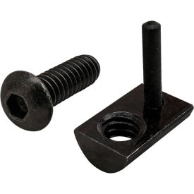 80/20® Button Head Socket Cap Screw and Drop In T-Nut 1/4-20 X 3/4