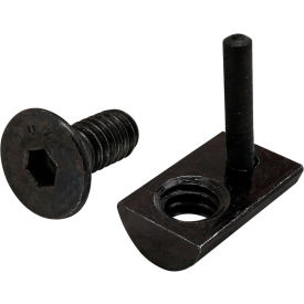 80/20® 10 Series Flat Head Socket Cap Screw and Drop In T-Nut 1/4-20 X 5/8