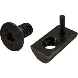 80/20® 15 Series Flat Head Socket Cap Screw and Drop In T-Nut 5/16-18 X 5/8