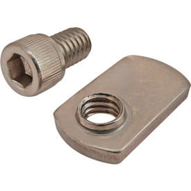 80/20® Socket Head Cap Screw with Economy T-Nut Stainless Steel 5/16-18 X 1/2