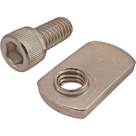 80/20® Socket Head Cap Screw with Economy T-Nut Stainless Steel 5/16-18 X 5/8
