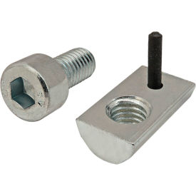 80/20® M8 x 16.00mm Socket Head Cap Screw and Roll-In T-Nut with Flex Handle 3865
