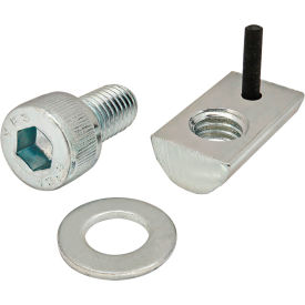 80/20® M8 x 16.00mm Bright Socket Head Cap Screw with Washer and Roll-In T-Nut 3878