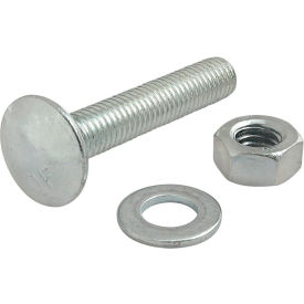 80/20® Metric Series Bolt Assembly M8 x 45 mm T-Slot Stud with Washer & Hex Nut Bright Zinc 3884