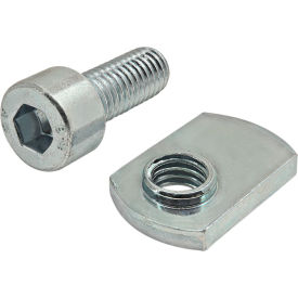 80/20® Bolt Assembly M8 x 20mm Bright SHCS & Slide-In Economy T-Nut Bright Zinc 3899