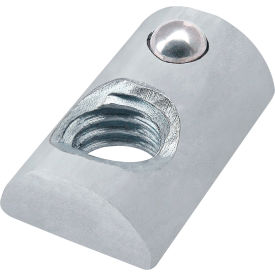 80/20® 10 Series M6 Roll In T-Nut With Ball & Spring 3921