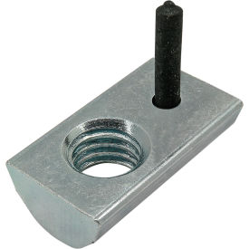 80/20® 40 Series M8 x 1.25 Drop In T-Nut w/ Flex Handle Zinc Finish Bright 40-1986