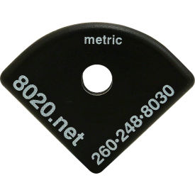 80/20® 40 Series Lite End Cap w/ Push-In Fastener ABS Matte Finish Black 40-2033