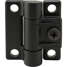 80/20® 40 Series adjustable Hinge Matte Finish Black 40-2080