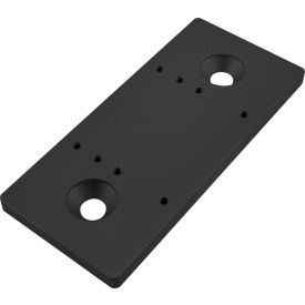 80/20® 40 Series Keeper Mount Plate Grabber Door Catch Black 40-2121-BLACK
