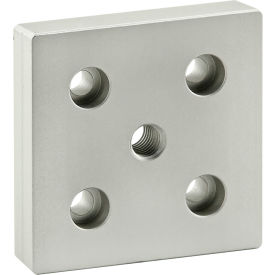 80/20® 40 Series 5 Hole Center Tap Base Plate 40-2140