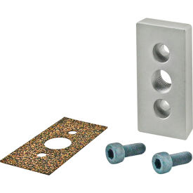 80/20® 40 Series 3-Hole Pressure Manifold Feed Plate 40-2150