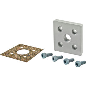 80/20® 40 Series 5-Hole Square Pressure Manifold Feed Plate 40-2160