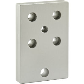 80/20® 40 Series 6 Hole Leveling Anchoring Base Plate with M12 Tap 40-2180