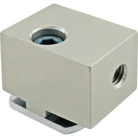 80/20® 40 Series Aluminum Panel Mount Block Clear 40-2425