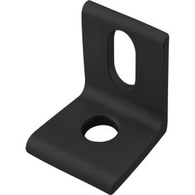 80/20® 40 Ready Tube Series Panel Mount Bracket Black 40-2430-BLACK