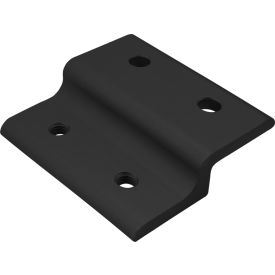 80/20® 40 Series Single Arm Wide Panel Retainer Black 40-2433-BLACK