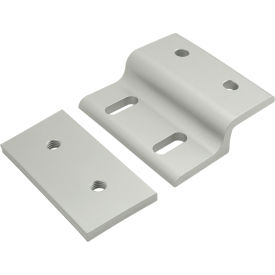 80/20® 40 Series Single Arm Wide Mesh Retainer with Wide Backing Plate Clear 40-2435