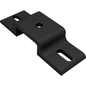 80/20® 40 Series Double Arm Narrow Mesh Retainer Black 40-2517-BLACK