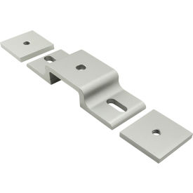80/20® 40 Series Double Arm Narrow Mesh Retainer with Narrow Backing Plate Clear 40-2518